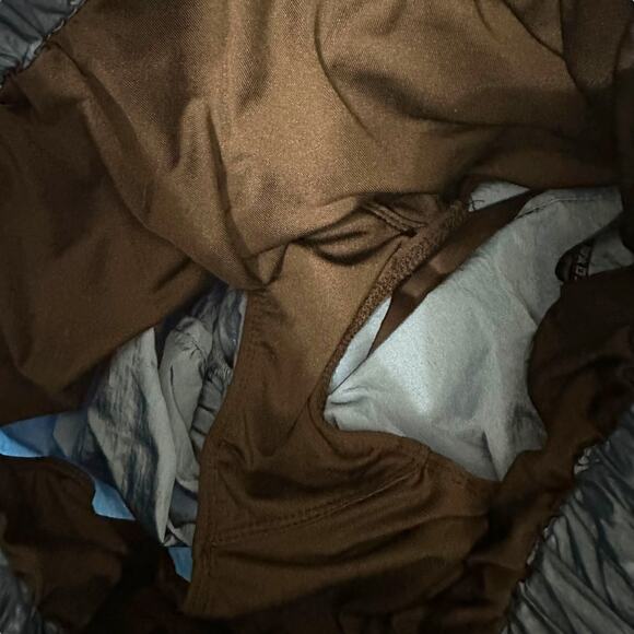 Free People Movement Coastline Blue The Way Home High Waist Shorts Medium - Picture 9 of 9